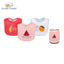 LVABLE Friends Applic Fruits 3 Piece Bibs Set 7921