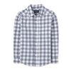 PLC Cadet Blue & White Casual Shirt 4774
