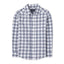 PLC Cadet Blue & White Casual Shirt 4774