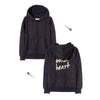 LS Moon Light Wild Heart Navy Blue Zipper Hoodie 2768