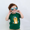 B.X Say Cheese Printed Green Tshirt 5093