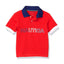 NTC Front Print Blue Collar Red Polo 3447