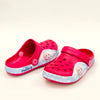 Frozen Side Print Dark Pink Crocks 3960