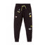 L&S Printed Badges Black Trouser 1068