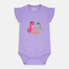 B.X Best Dino Best Friend Lavender Bodysuit 7272