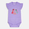 B.X Best Dino Best Friend Lavender Bodysuit 7272