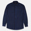 ZR Men Blue And Black Check Shirt 968