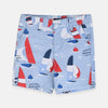 OM Sailor Club Sky Blue Cotton Shorts 1972
