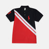 Side Stripe Black Polo 2603 6125