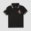 GRD Nepolian Logo Black Polo 3833