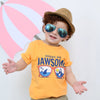 B.X Sharks Are Jawsome Orange Tshirt 5045