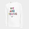 4F We Are Young Fleece White Sweatshirt 3459