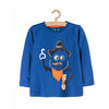 51015 Pirate Skull Blue Full Sleeves Tshirt 2538