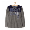 LS Open Play Grey & Blue Tshirt 3484