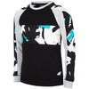 4F Retro Print Black Sweatshirt 3463