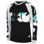 4F Retro Print Black Sweatshirt 3463