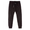 L&S Digital Control Cord Black Fleece Trouser 991
