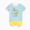 ZR Lemonade Holidays Blue stripes white Tshirt 1891