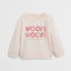 MNG Woof Means Love Light Pink Sweatshirt 3006