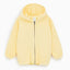 ZR Yellow Cord String Zipper Hoodie 979
