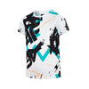 4F All Over Retro Print White Tshirt 2528