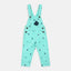 RC Bird Print Blue Cotton Dungaree 4596