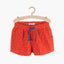 51015 Anchor Print Red Girls Shorts 3701
