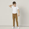 Nme It Needs Power Stretch Plain Brown Pant 3212