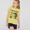 sOliv Laugh Print Yellow Loose Top 1954