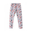 LS Run The World Print Grey Legging 4331