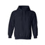 AM LDN Navy Blue Kangaroo Pocket Hoodie 3392