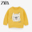 ZR Mustard Lion Face Super Funny Sweatshirt 975