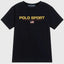 RL Polo Sport Flag Black Tshirt 7396