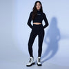 CRP Jet Black High Waist Skinny Fit Denim 3415