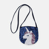 Unicorn Blue Sequence Blue Mini Purse 2208