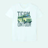 TT School Bus Printed White Tshirt 4948