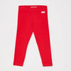 SFR Glitter Butterfly Patch Red Legging 2354