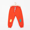 51015 Color Spots Orange Fleece Trouser 3683