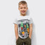 ALA Fast Food Space Ship Grey Tshirt 3745