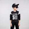 KC 7 Young 50 Black Sweatshirt 2805