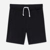 LFT Plain Black Shorts with White Cord 2079