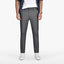 D&co Anthracite Grey Check Slim Stretch Chino 1772