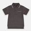PNL Front Pocket Dark Grey Cotton Polo 1526
