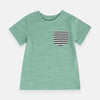 DP Stripe Pocket Green Tshirt 1668