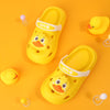 Kids Shoes OMG Ducky Face Yellow Clogs 6080