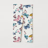 HM Butterflies Print White Legging 2166