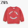 ZR Red Don't Stop Learning SweatShirt 980