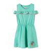 L&S Summer Frill Green Frock 1557