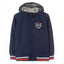 L&S Contrast Belt Navy Blue Heritage Hoodie 903