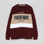 LFT Parkway Color Block Maroon Sweat Shirt 3026